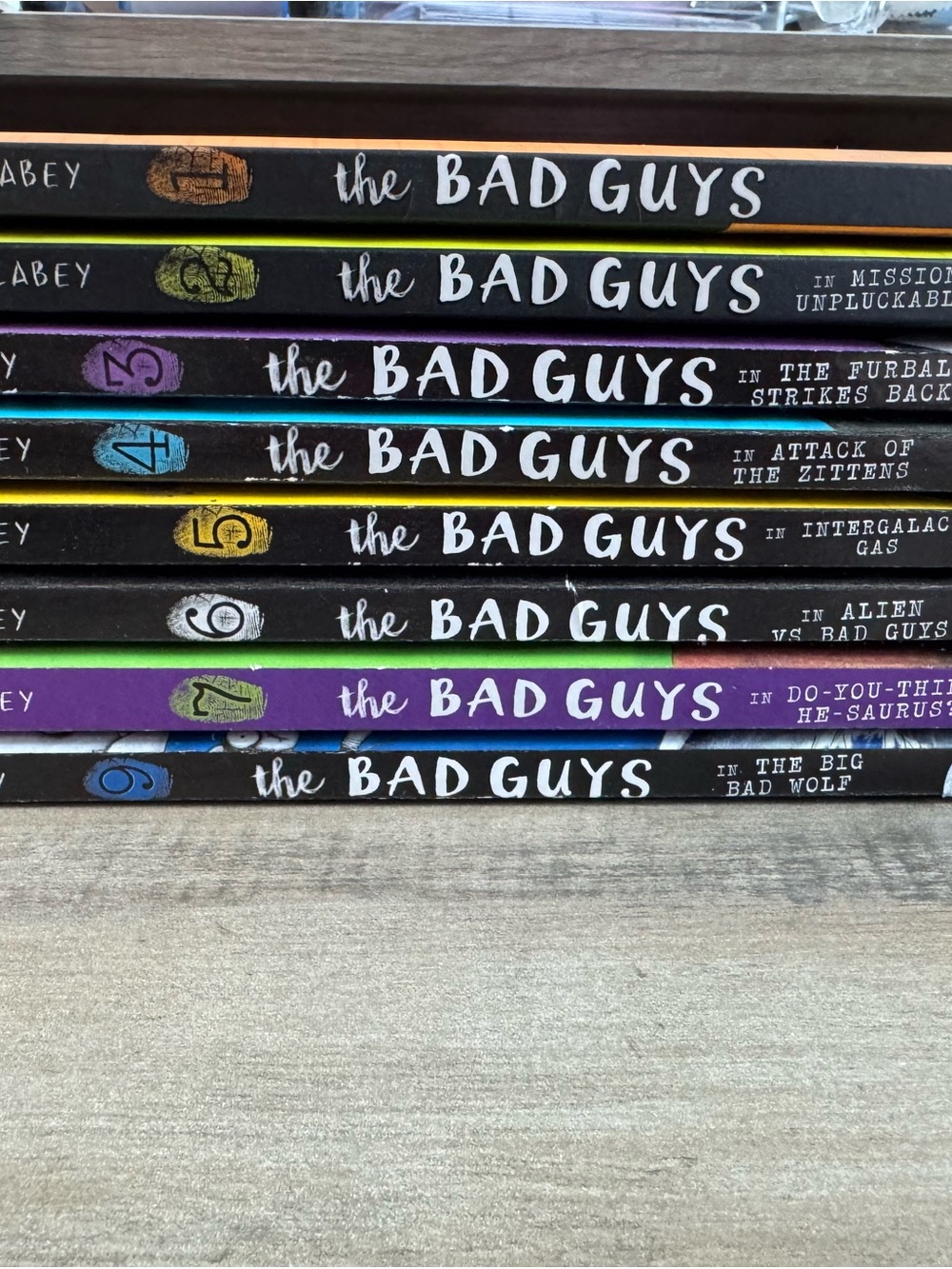 The Bad Guys Series by Aaron Blabey Lot of 8 Books